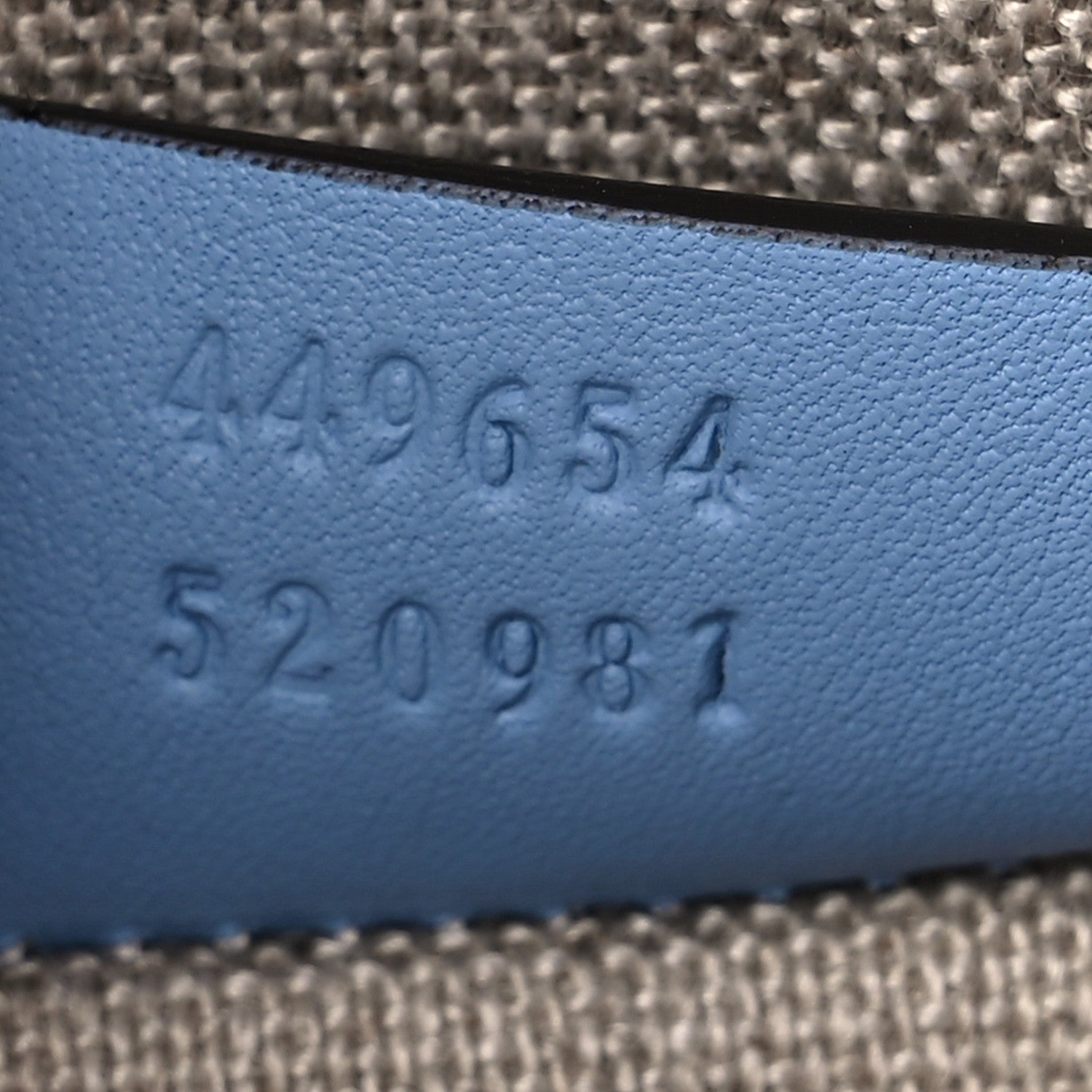 Gucci Microguccissima Mini Dome Bag Mineral Blue 7 of 11