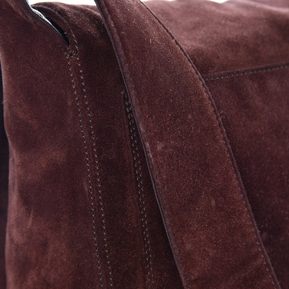 Chanel Suede Tassel CC Shoulder Bag Brown 8 of 8