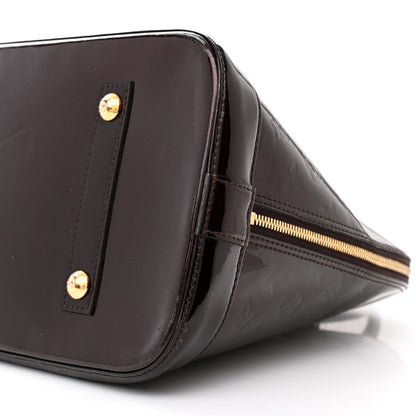 Louis Vuitton Vernis Alma GM Amarante 10 of 14