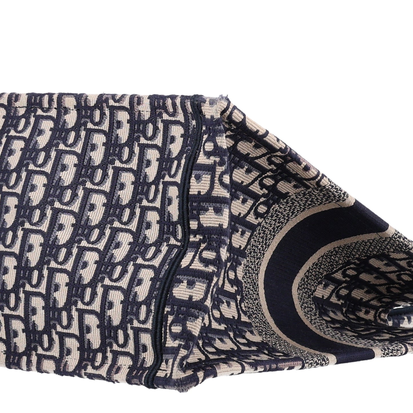 Oblique Medium Book Tote Blue Multicolor