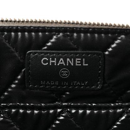 Chanel Metallic Calfskin Keyboard Pouch Silver 6 of 7