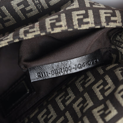 Fendi Zucchino Vitello Mini Mama Baguette Testa di Moro Beige 6 of 9