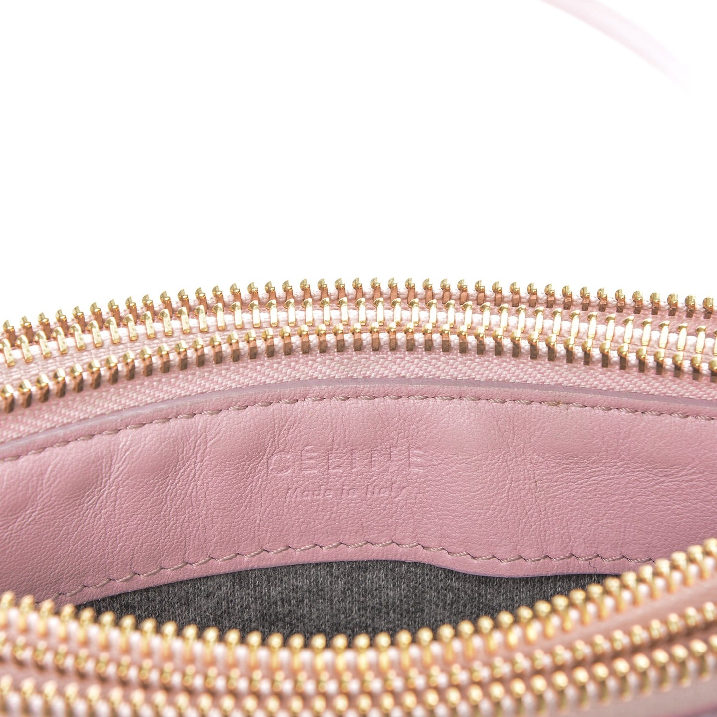 Lambskin Small Trio Crossbody Bag Pink