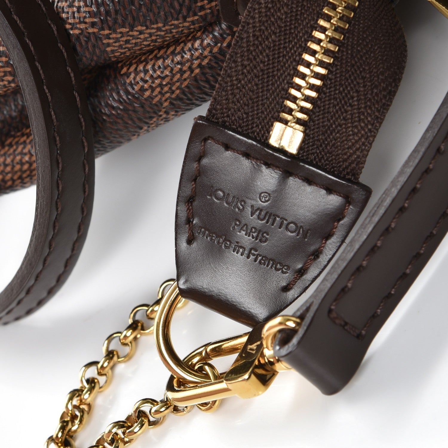 Louis Vuitton Damier Ebene Eva Clutch 6 of 8