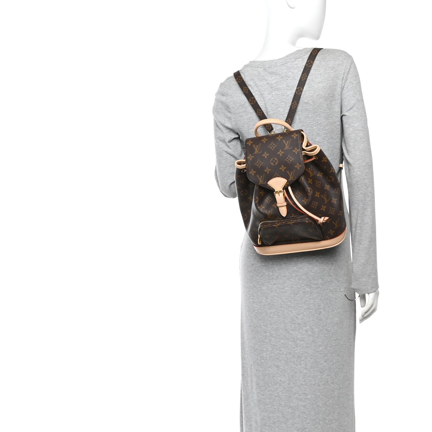 Louis Vuitton - Montsouris PM Backpack - Canvas - Monogram - Women