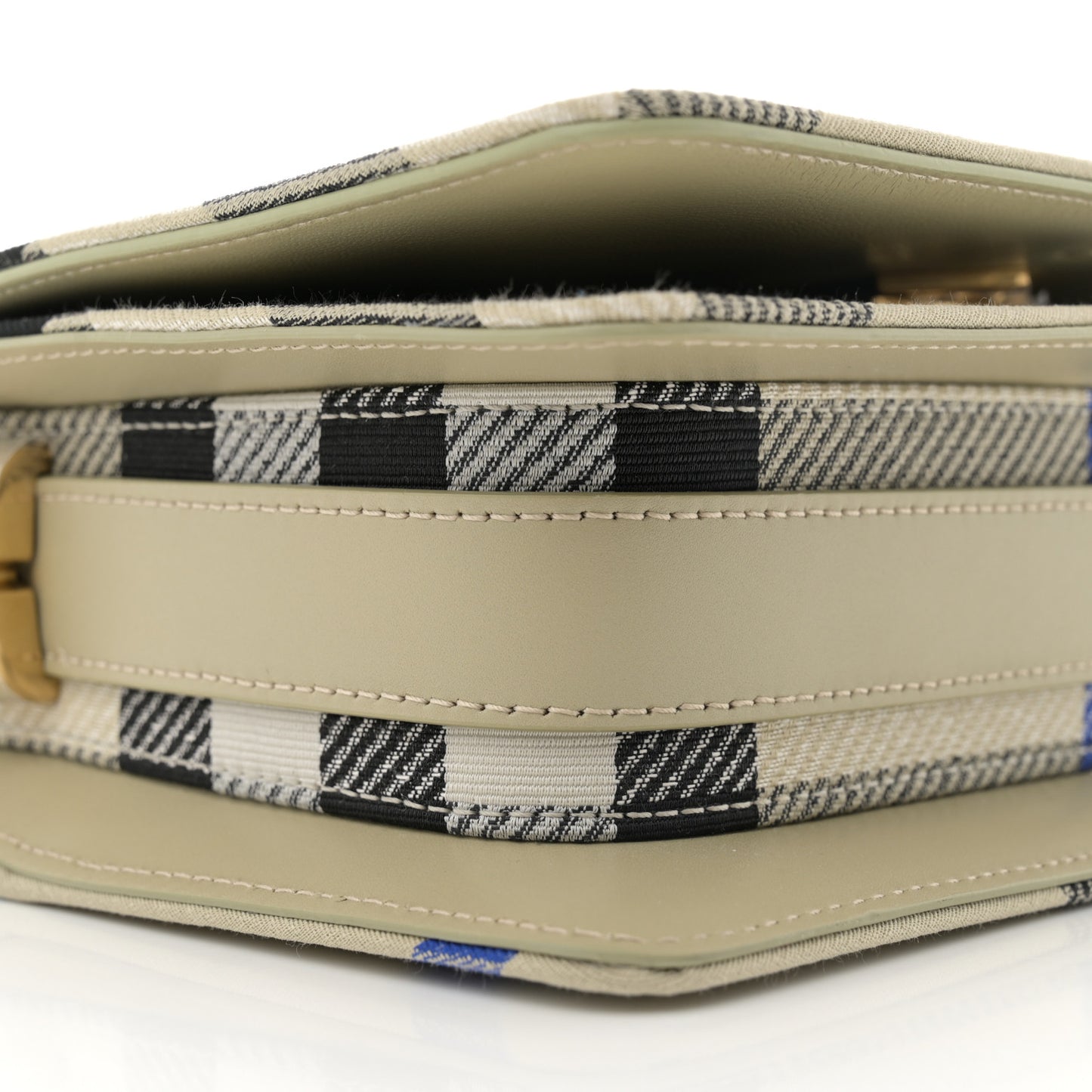 Jacquard Check Snip Bag Lichen