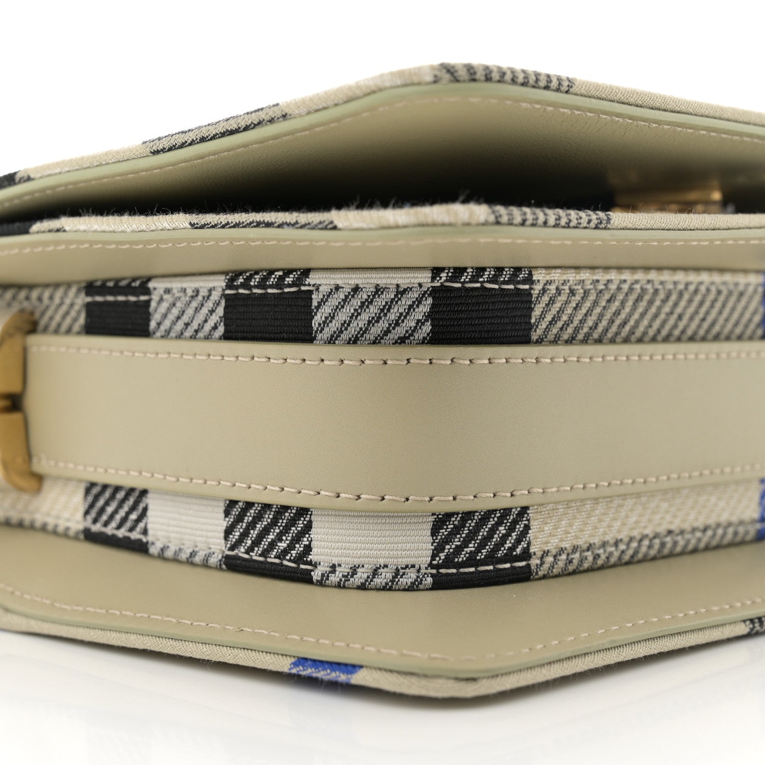 Burberry Jacquard Check Snip Bag Lichen 8 of 9