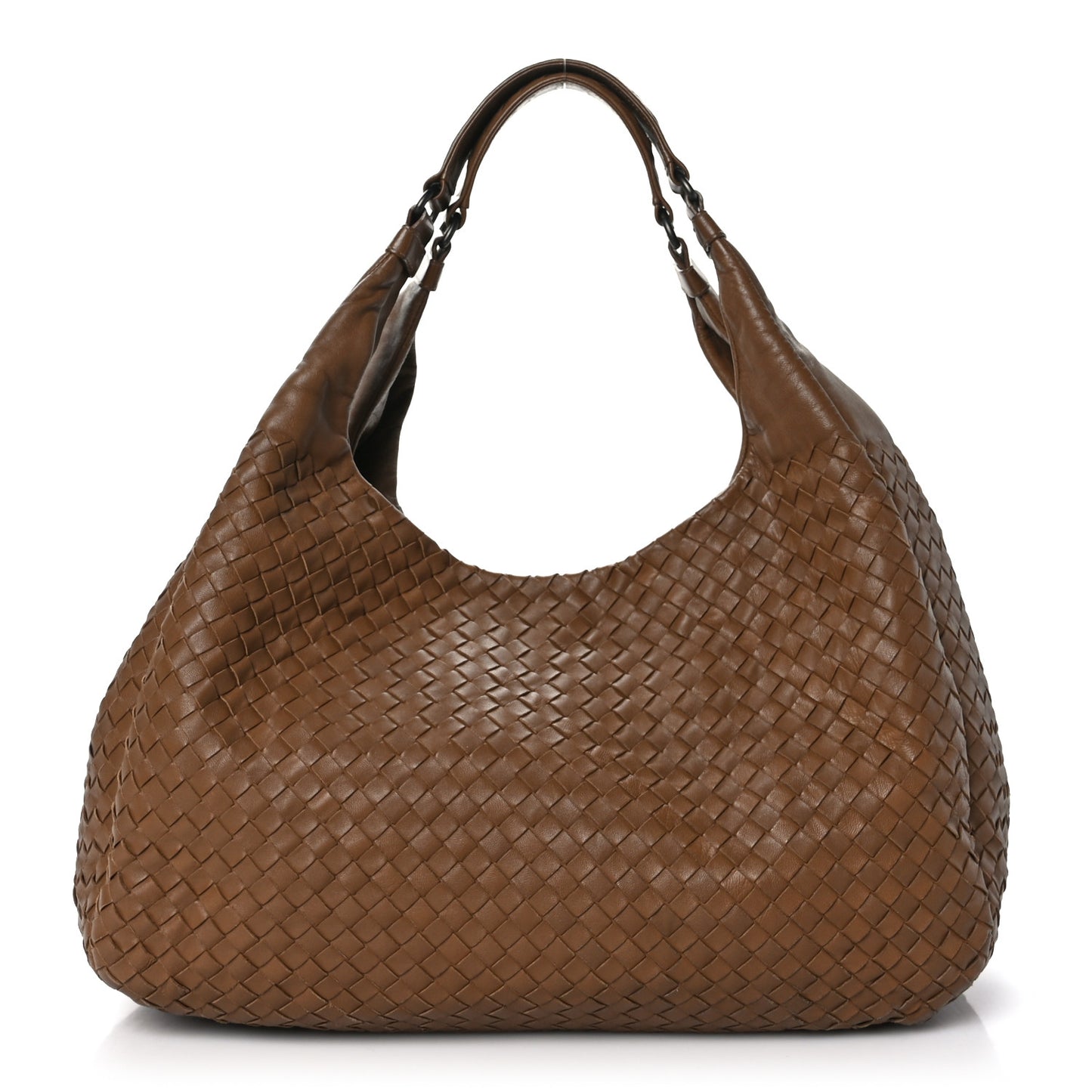Nappa Intrecciato Large Campana Hobo Chene
