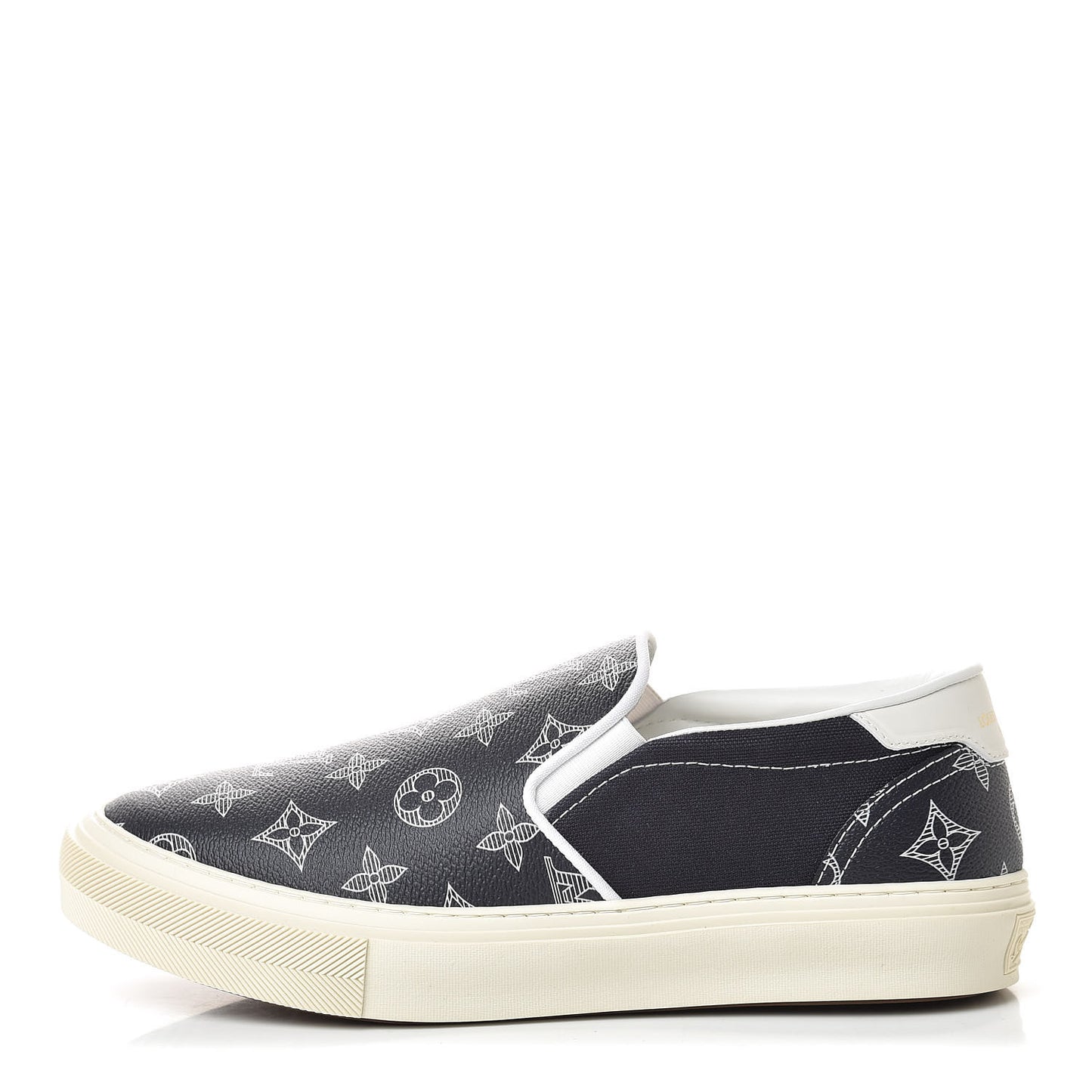 Savane Monogram Trocadero Slip On Sneakers 6 Encre