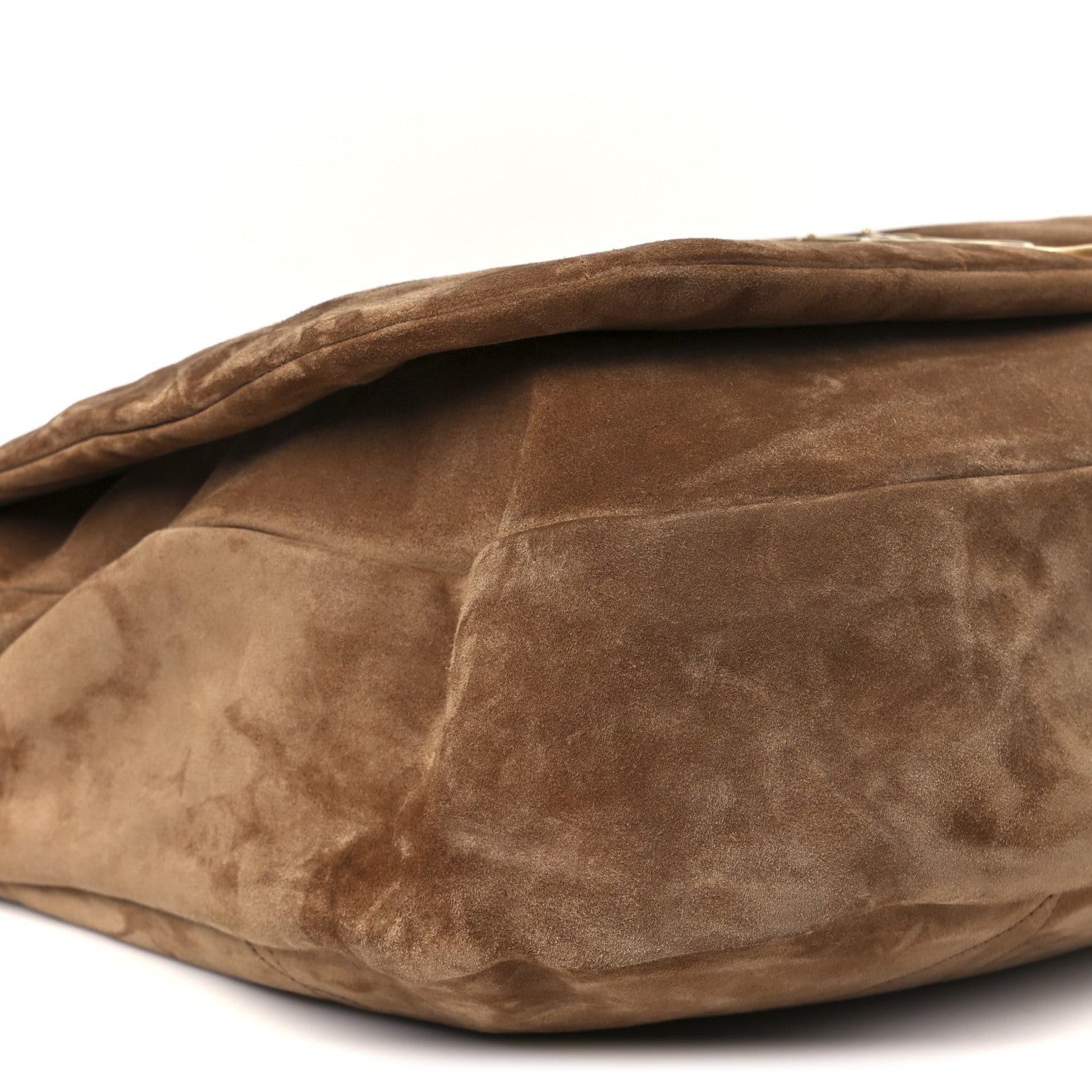 Saint Laurent Suede Matelasse Monogram Large Jamie 4.3 Snuff 9 of 10