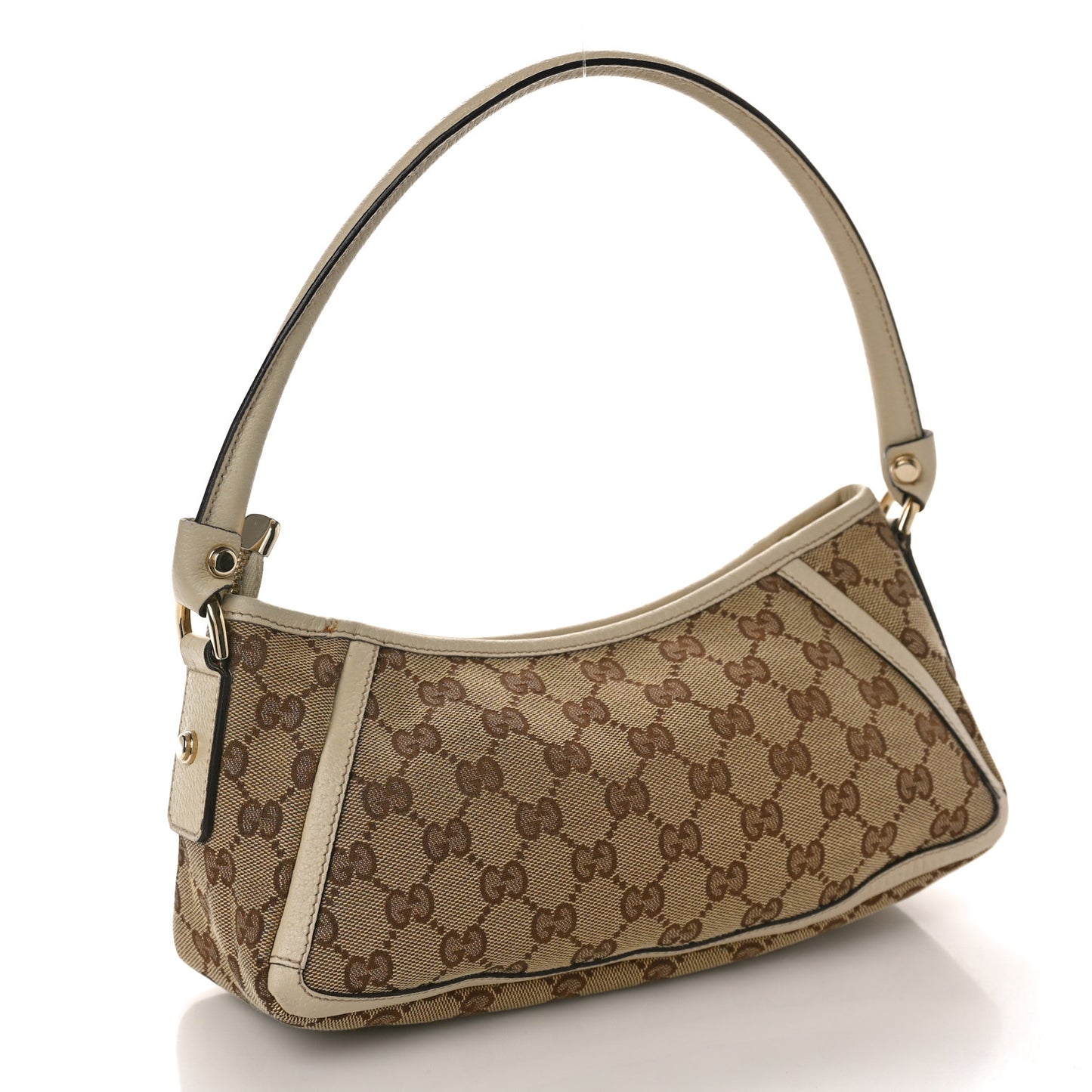 Monogram D Ring Abbey Pochette Off White