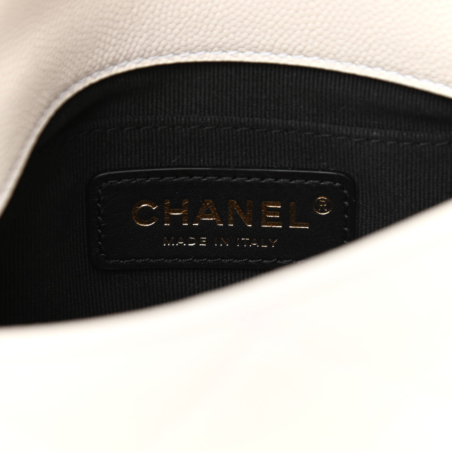 Chanel Caviar Quilted Mini Twist Your Buttons Flap White 5 of 10