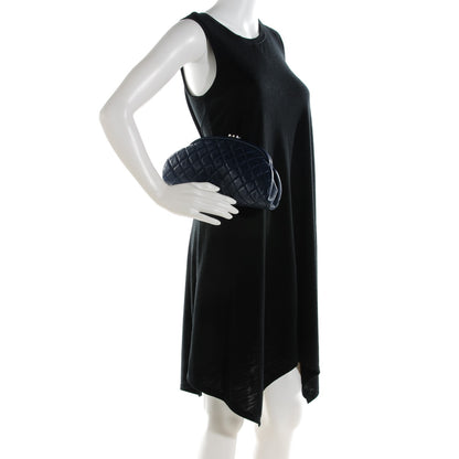 Chanel Caviar Quilted Timeless Clutch Navy 2 of 7