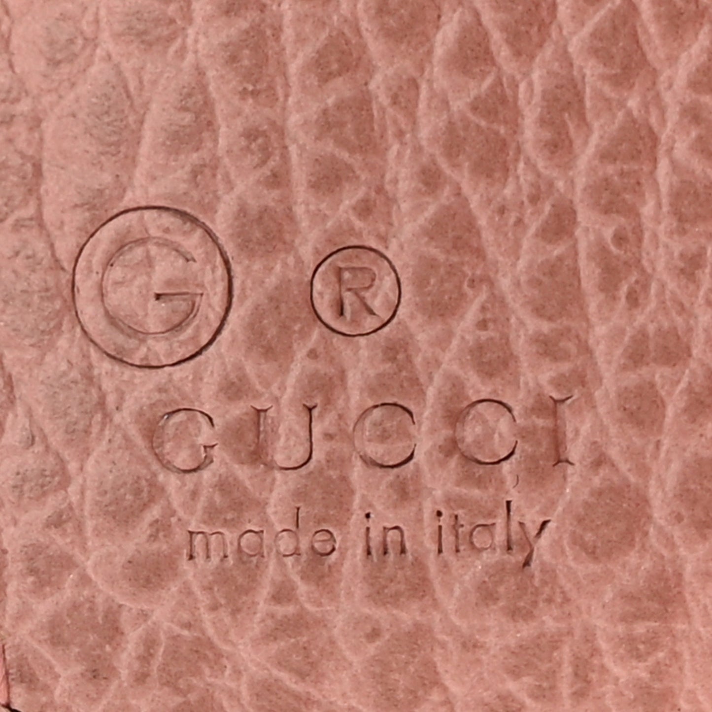 Dollar Calfskin Medium GG Zip Around Wallet Soft Pink