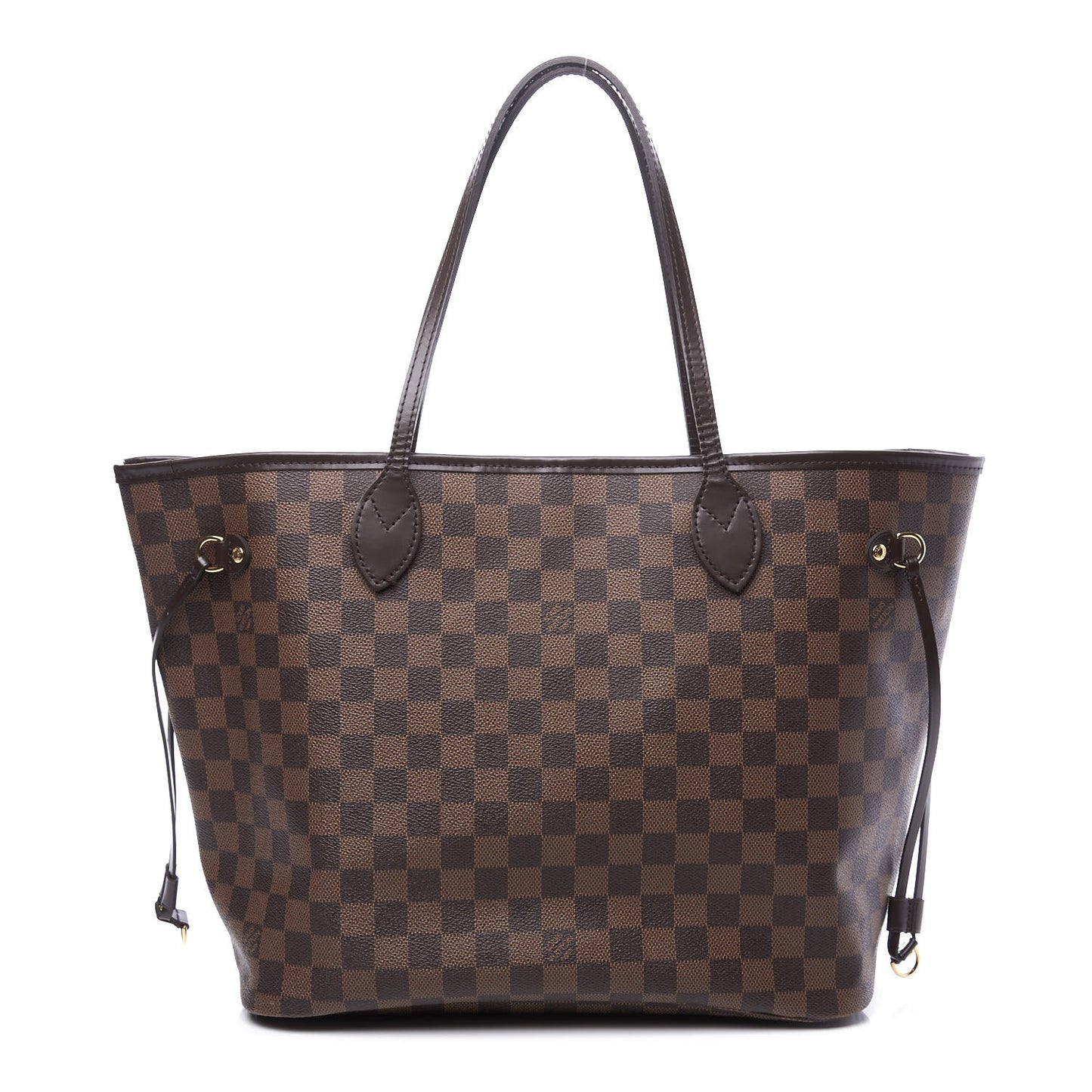 Damier Ebene Neo Neverfull MM Rose Ballerine