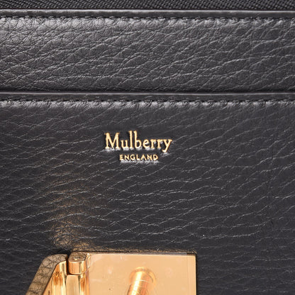 Mulberry Smooth Calfskin Cheyne Clutch Indigo Clay Black 6 of 8