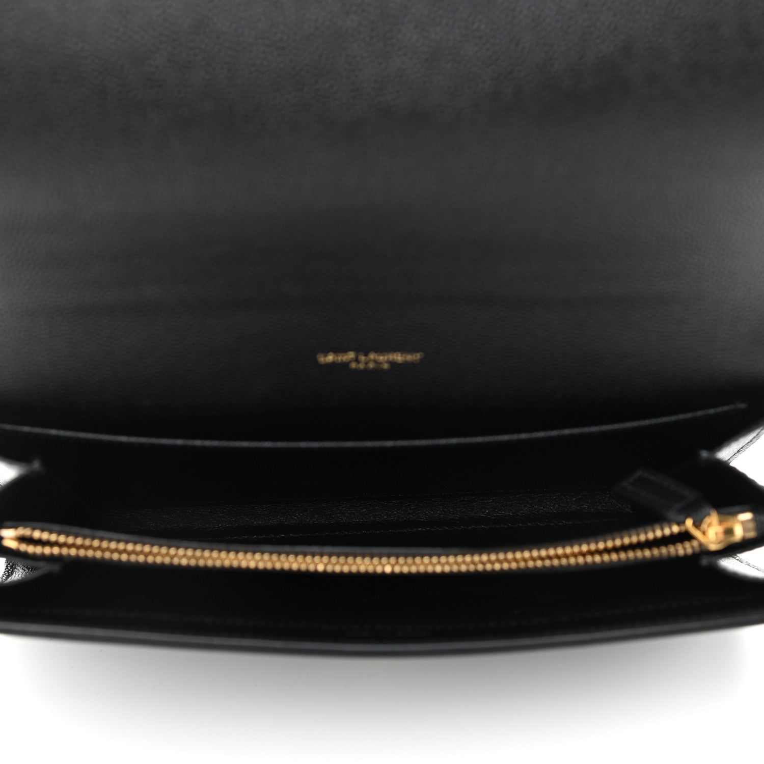 Saint Laurent Grain De Poudre Mini Uptown Crossbody Bag Black 6 of 11
