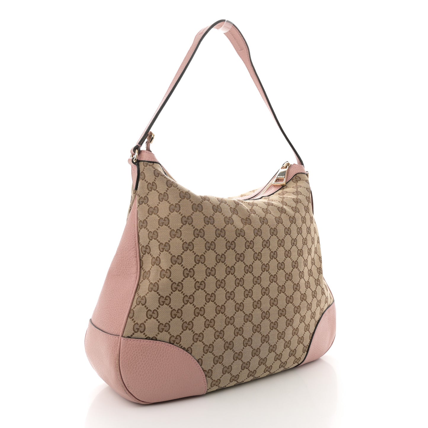 GG Monogram Large Margaux Hobo Beige Soft Pink