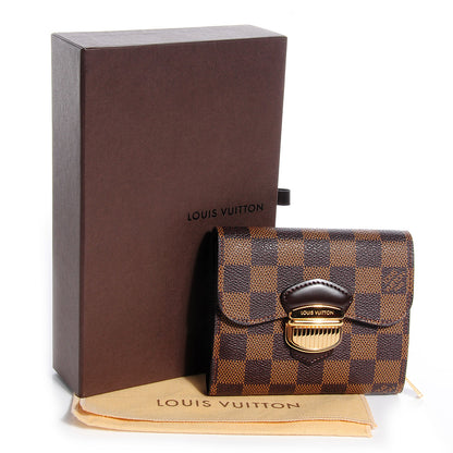 Louis Vuitton Damier Ebene Joey Wallet 8 of 8