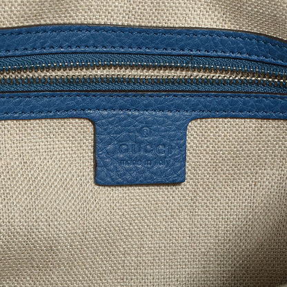 Gucci Monogram Medium Icon Bit Hobo Turquoise 8 of 9
