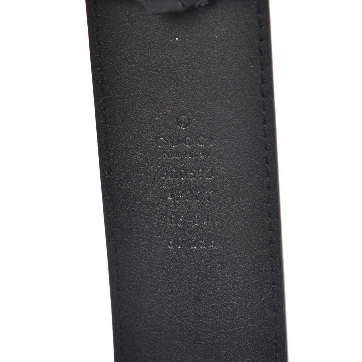Calfskin Double G 40mm Belt 85 34 Black
