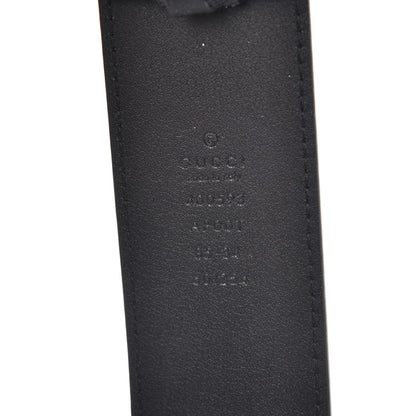 Gucci Calfskin Double G 40mm Belt 85 34 Black 6 of 7