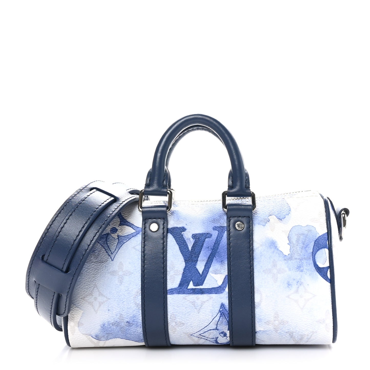 Monogram Watercolor Keepall XS Blue
