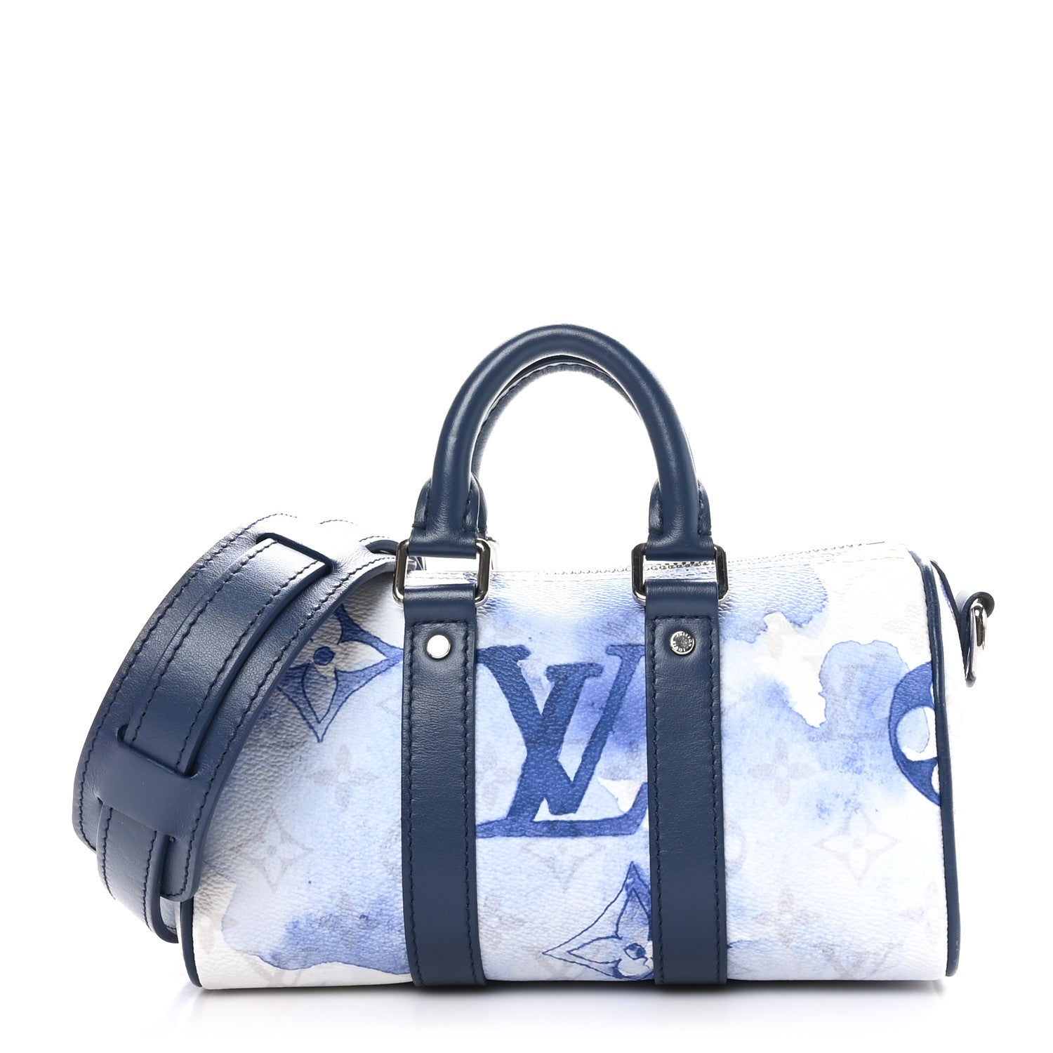 Louis Vuitton Monogram Watercolor Keepall XS Blue 1 of 9