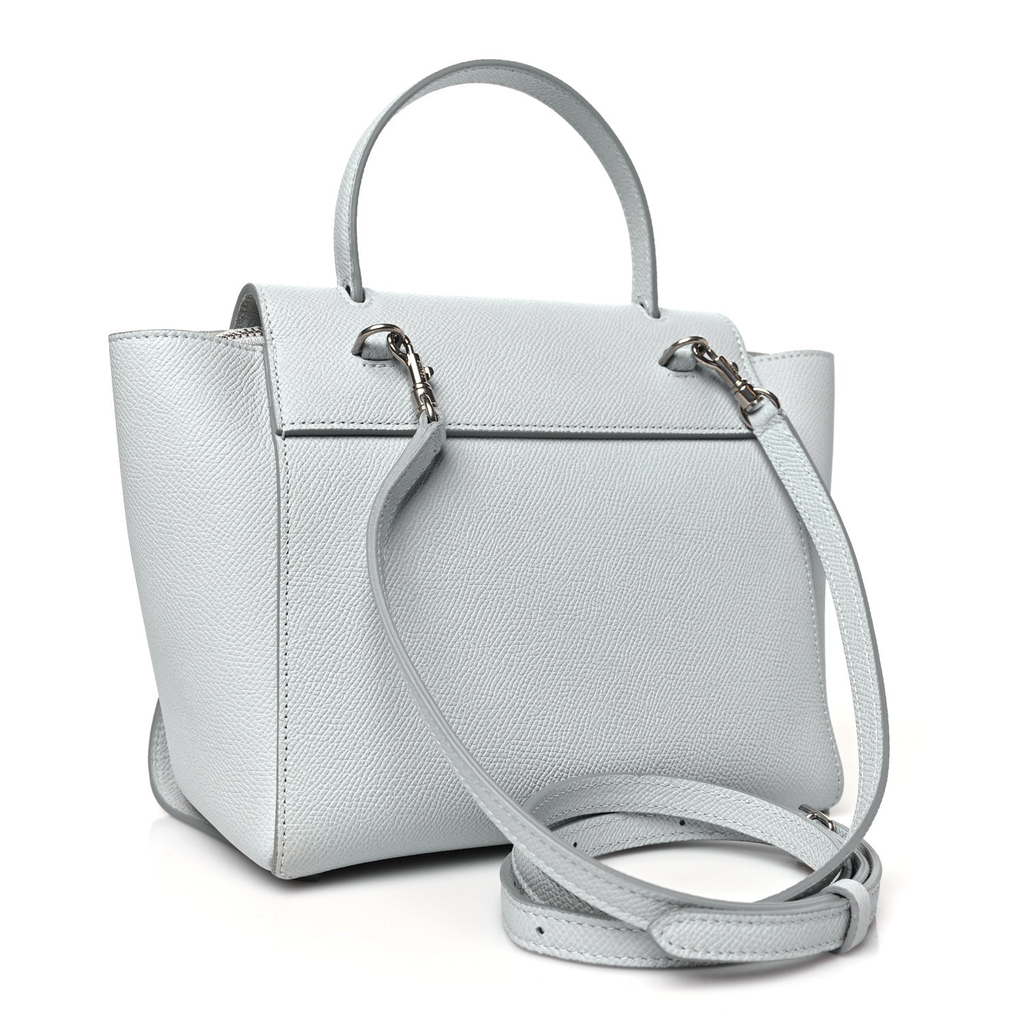 Celine Grained Calfskin Nano Belt Bag Mineral 3 of 10