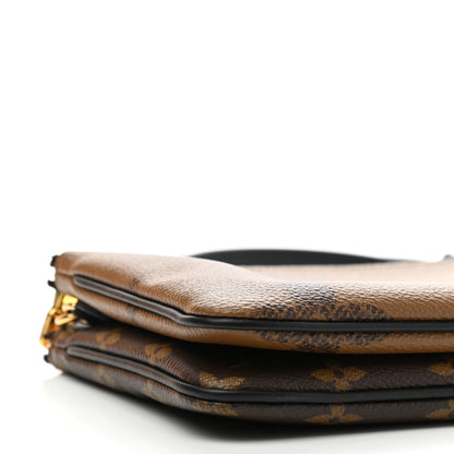 Louis Vuitton Reverse Monogram Giant Double Zip Pochette 9 of 11