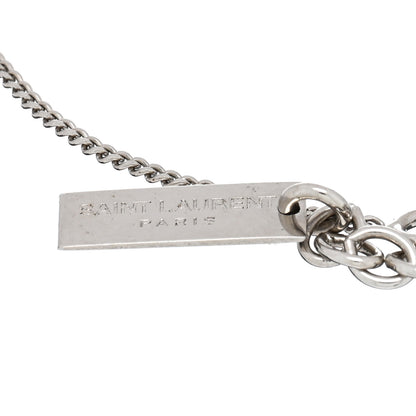 Saint Laurent Brass Monogram Charm Bracelet Mirror 3 of 3