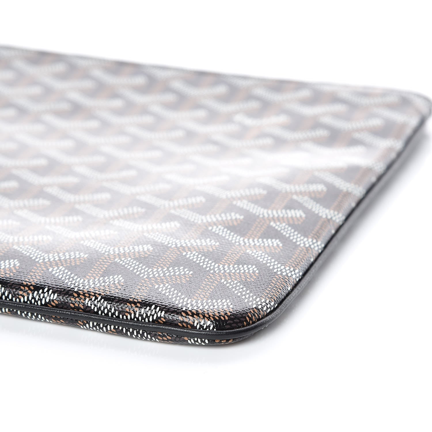 Goyard Goyardine Senat Pochette MM Black 6 of 9