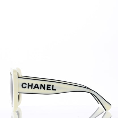 Chanel Acetate Sunglasses 71414A White 3 of 10