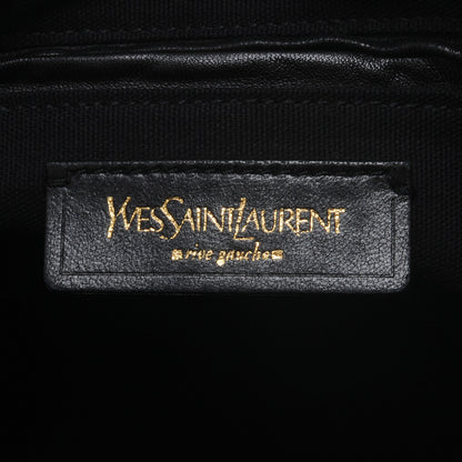 Saint Laurent Patent Croc Medium Downtown Black 5 of 7
