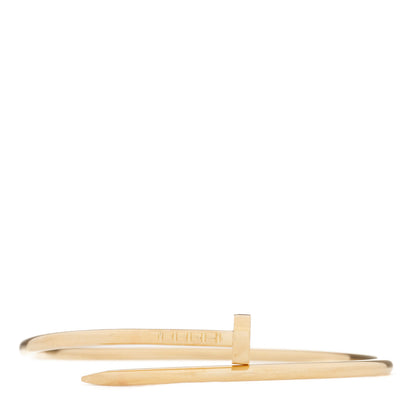 Cartier 18K Yellow Gold Small Juste Un Clou Bracelet 16 1 of 6
