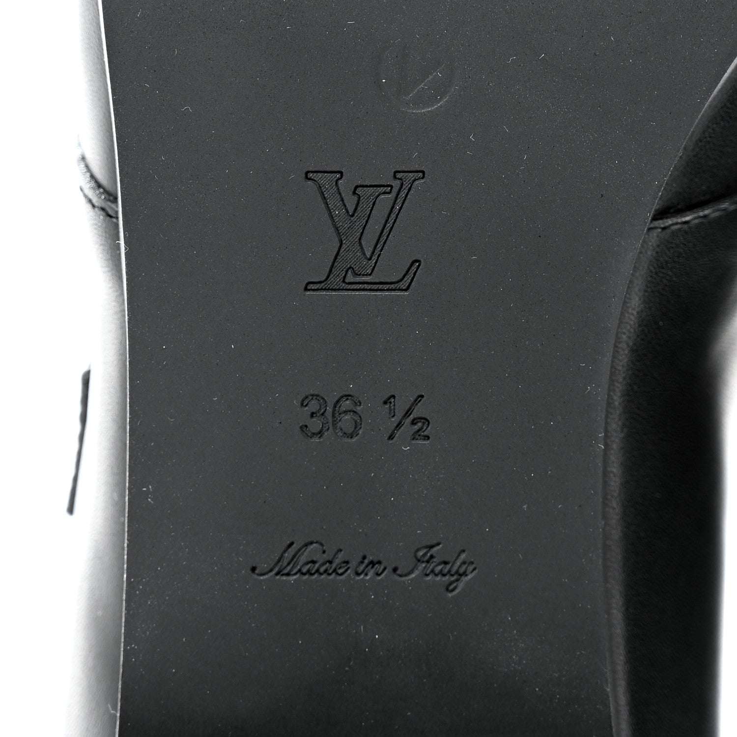 Louis Vuitton Calfskin Monogram Jumble Flat Ankle Boots 36.5 Black 8 of 10