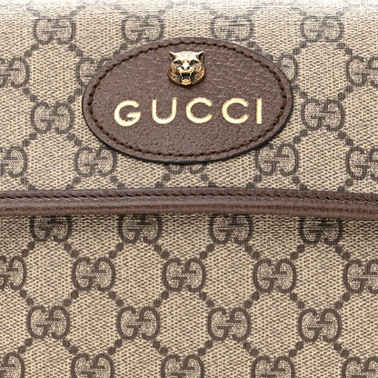 Gucci GG Supreme Monogram Neo Vintage Web Belt Bag Brown 8 of 10