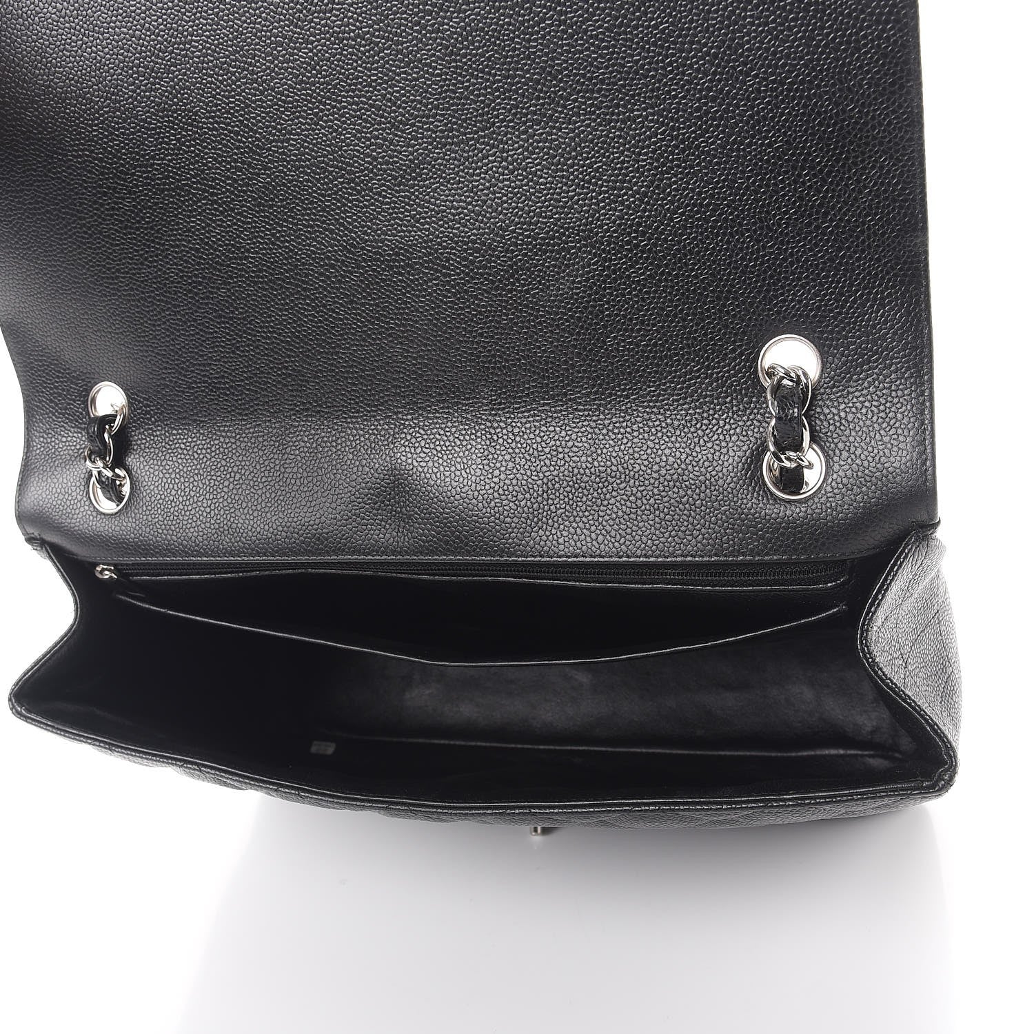 Chanel Caviar Quilted Maxi Single Flap Black 6 of 11