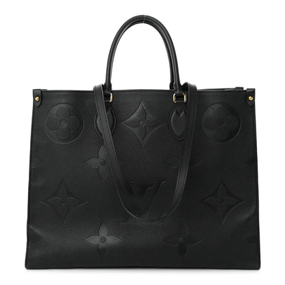 Louis Vuitton Empreinte Monogram Giant Onthego GM Black 1 of 12