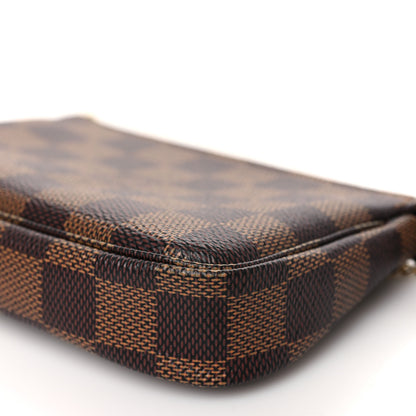 Louis Vuitton Damier Ebene Mini Pochette Accessories 10 of 11