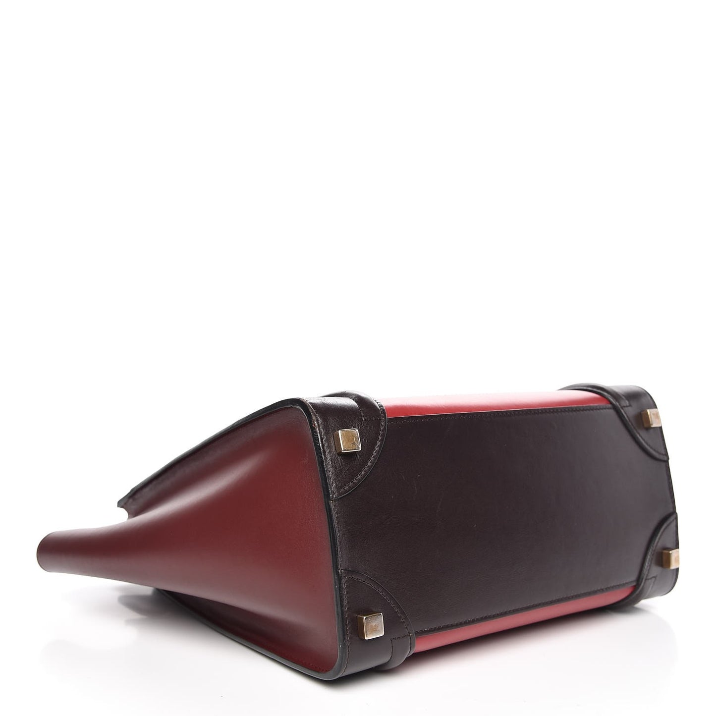 Smooth Calfskin Micro Tri-Color Luggage Multicolor