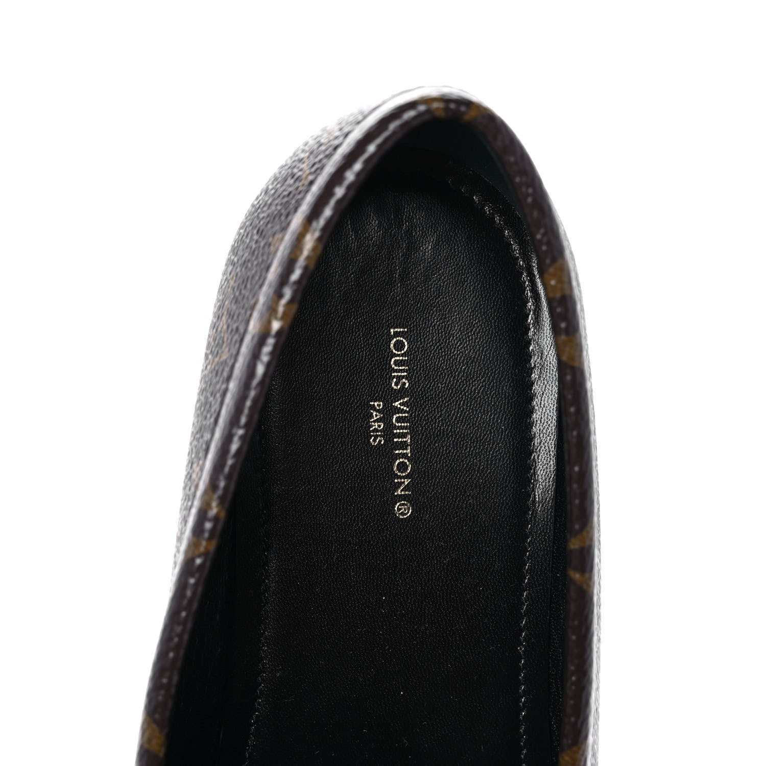 Louis Vuitton Monogram Chess Flat Loafer 41 7 of 9