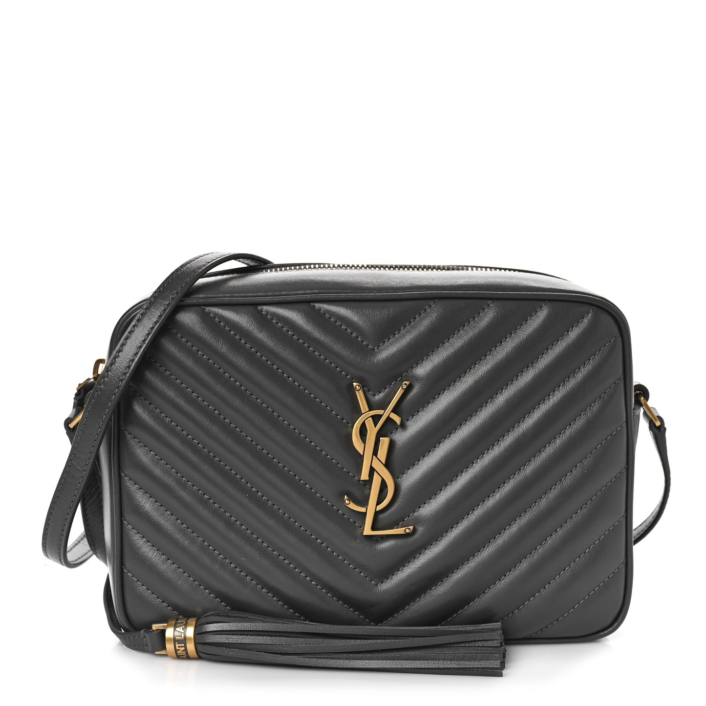 Calfskin Matelasse Monogram Lou Camera Bag Storm