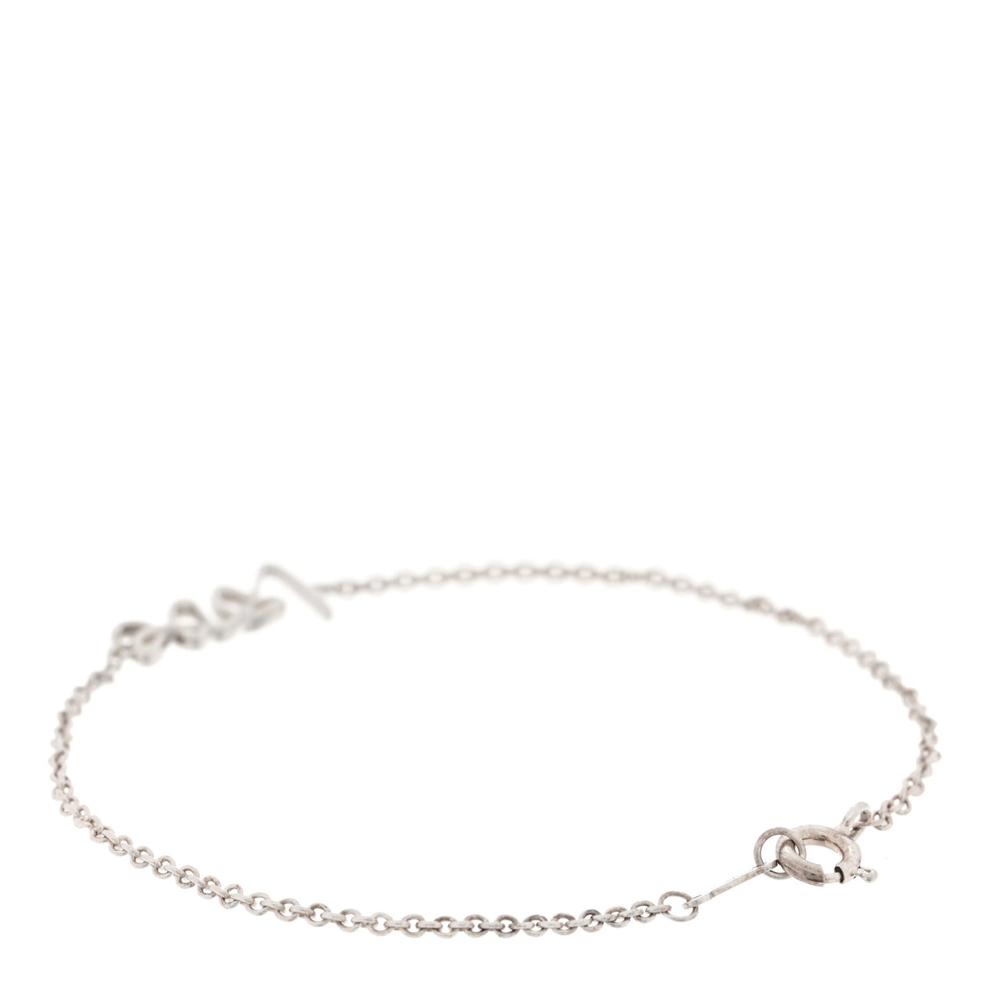 Sterling Silver Graffiti Love Bracelet