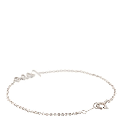 Tiffany Sterling Silver Graffiti Love Bracelet 2 of 3