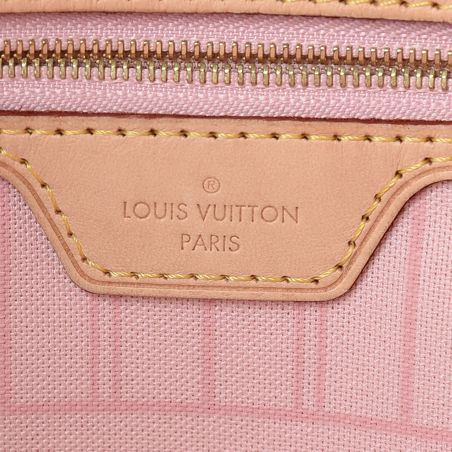 Damier Azur Neo Neverfull MM Rose Ballerine