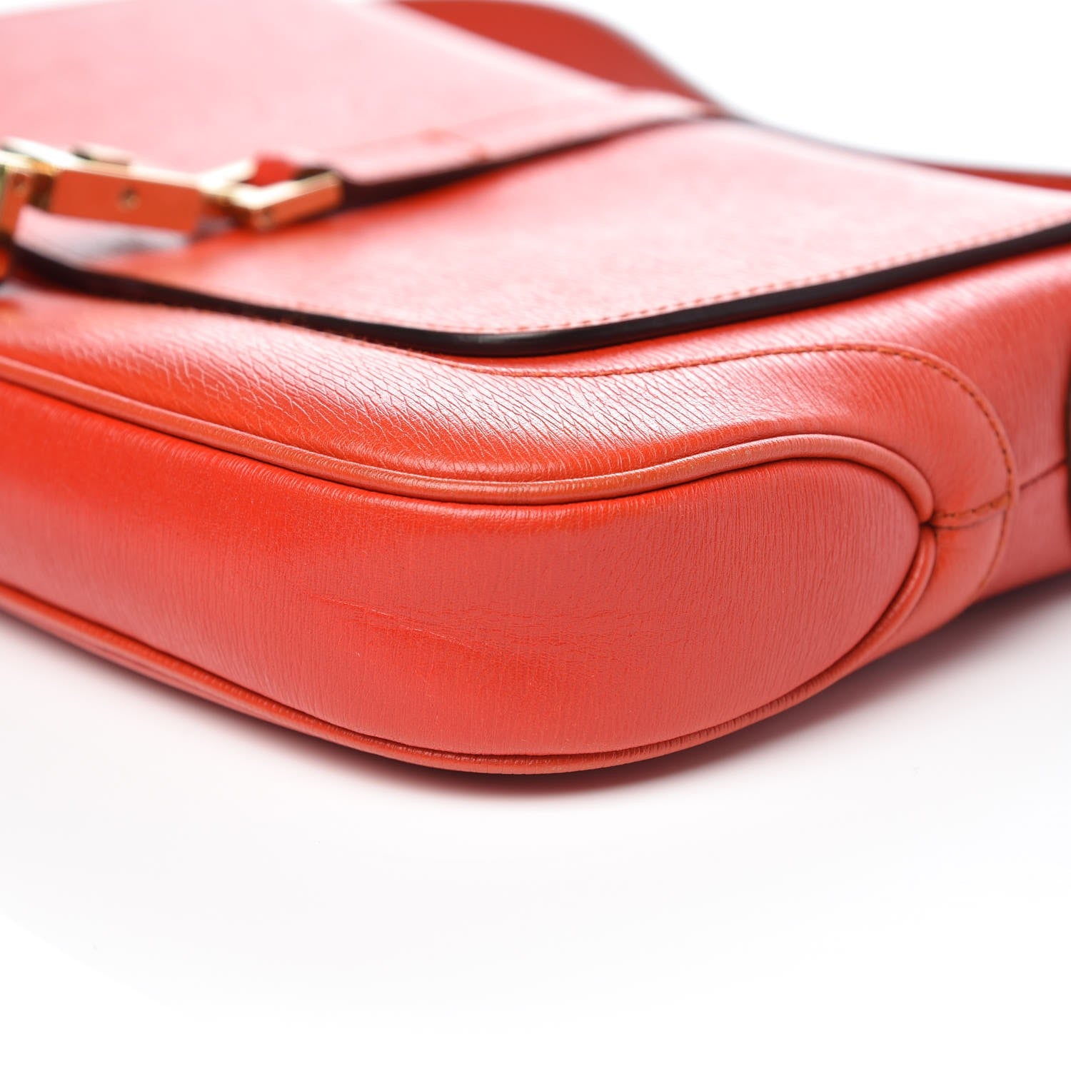 Gucci Calfskin Small Jackie O Hobo Red 9 of 10
