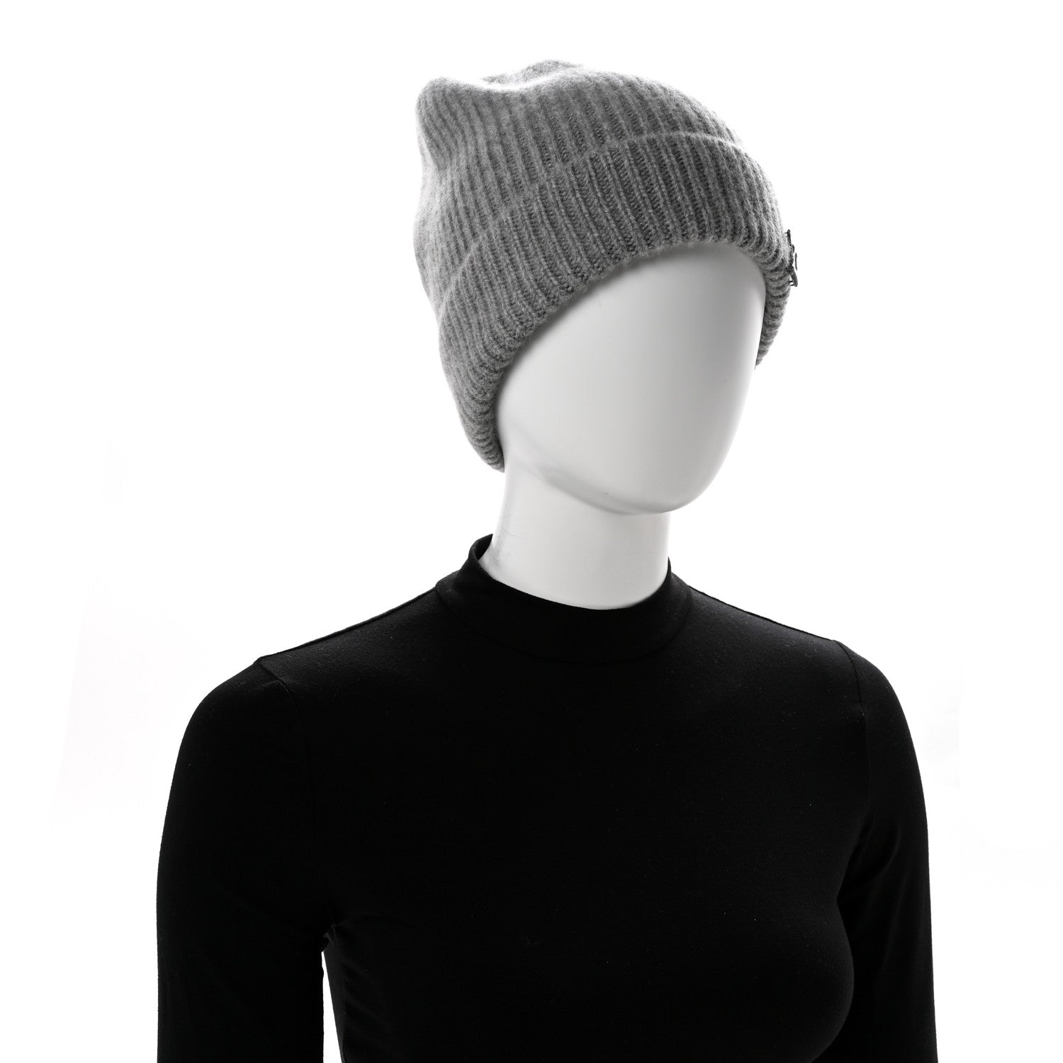 Louis Vuitton Cashmere Mens LV Ahead Beanie Gris 2 of 7