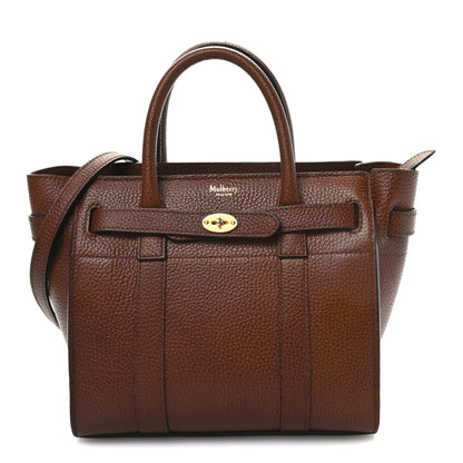 Mulberry Grain Vegetable Tanned Mini Zipped Bayswater Oak 1 of 9