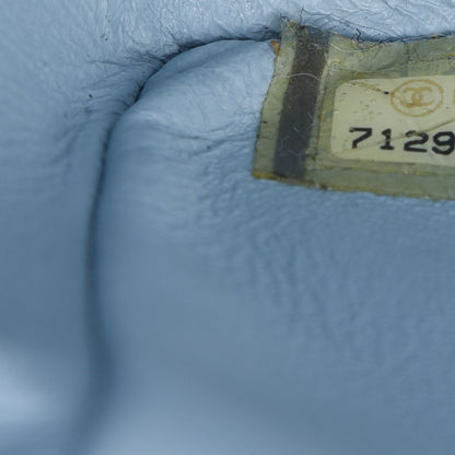 Chanel Lambskin East West Chocolate Bar Flap Light Blue 8 of 20